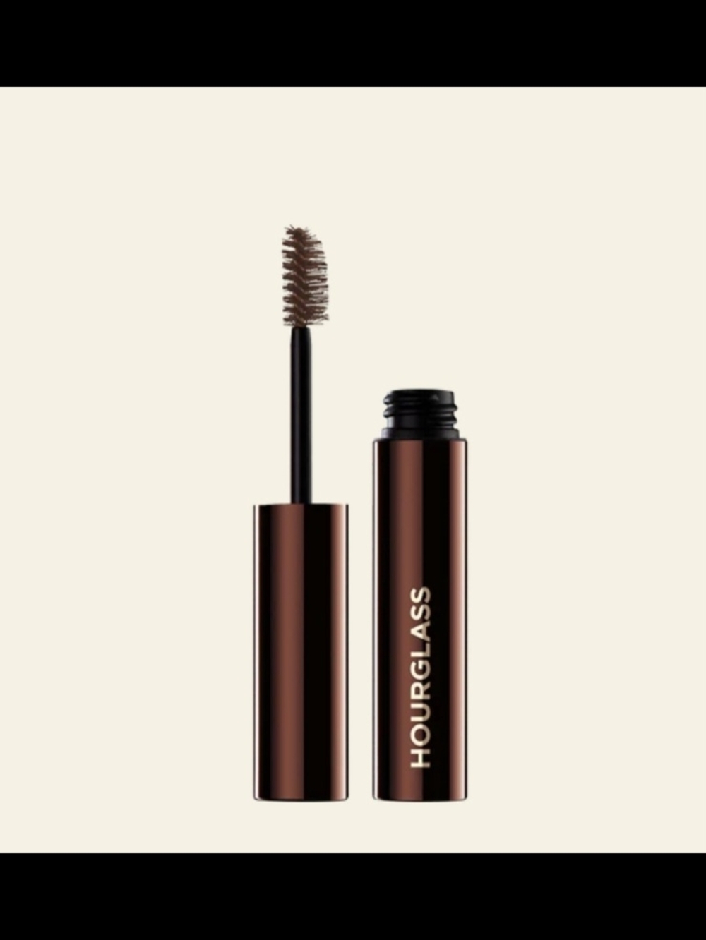 Hourglass Arch Brow Volumizing Fiber Gel/ Color Warm Brunette/ NWB
